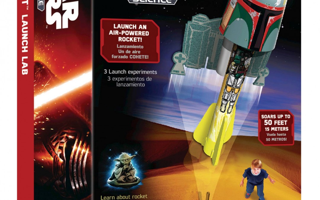 New Star Wars Science Boba Fett Air Powered Rocket Launch Lab available on Walmart.com