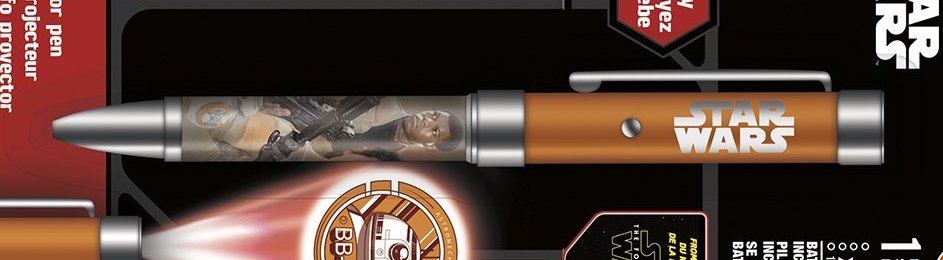 Two new Force Awakens themed Light Projector Pens now available on Walmart.com
