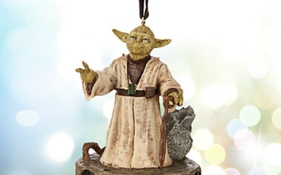 New Star Wars Sketchbook talking Master Yoda ornament available on Amazon.com