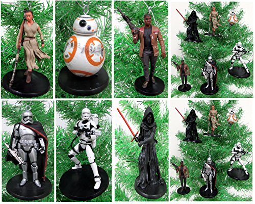 New Force Awakens themed 6 Piece Ornament set available on Amazon.com