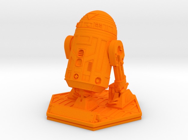 3D Customizable droid figure 3
