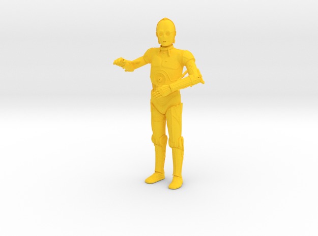 3D Customizable droid figure 2