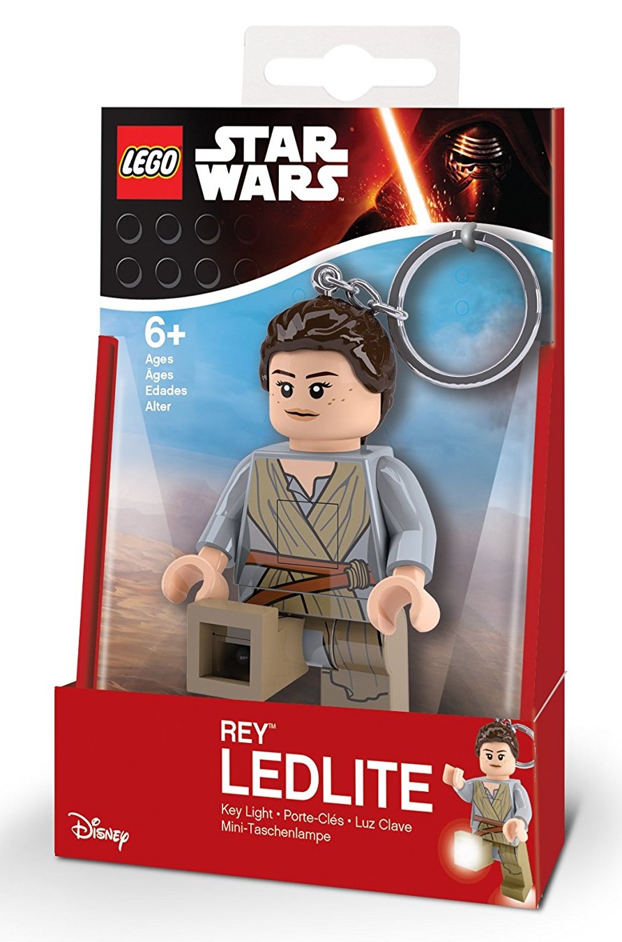 FA Lego Mini Figure Rey LED Light Key Chain 1