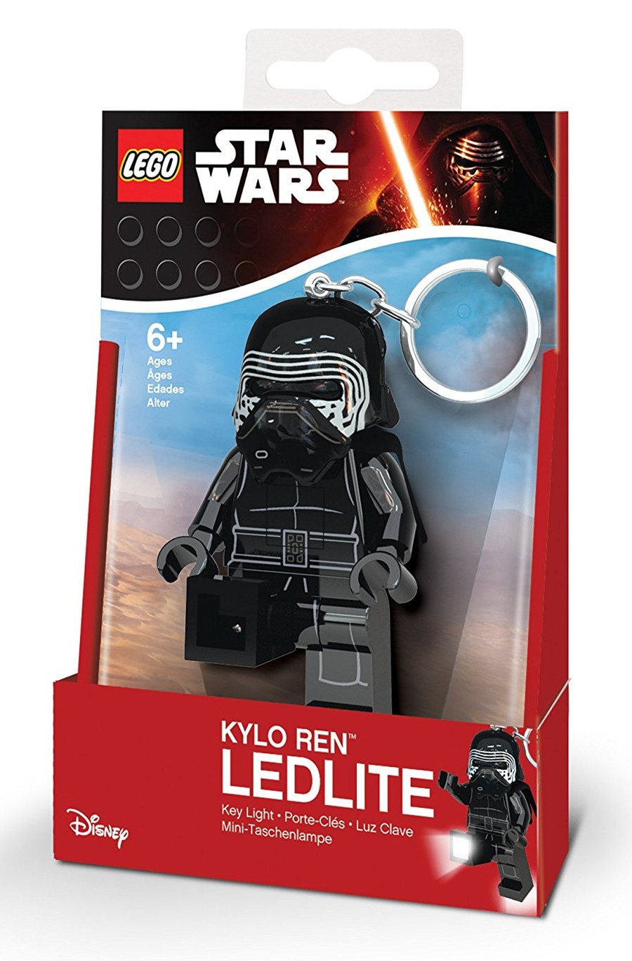 FA Lego Mini Figure Kylo Ren LED Light Key Chain 1