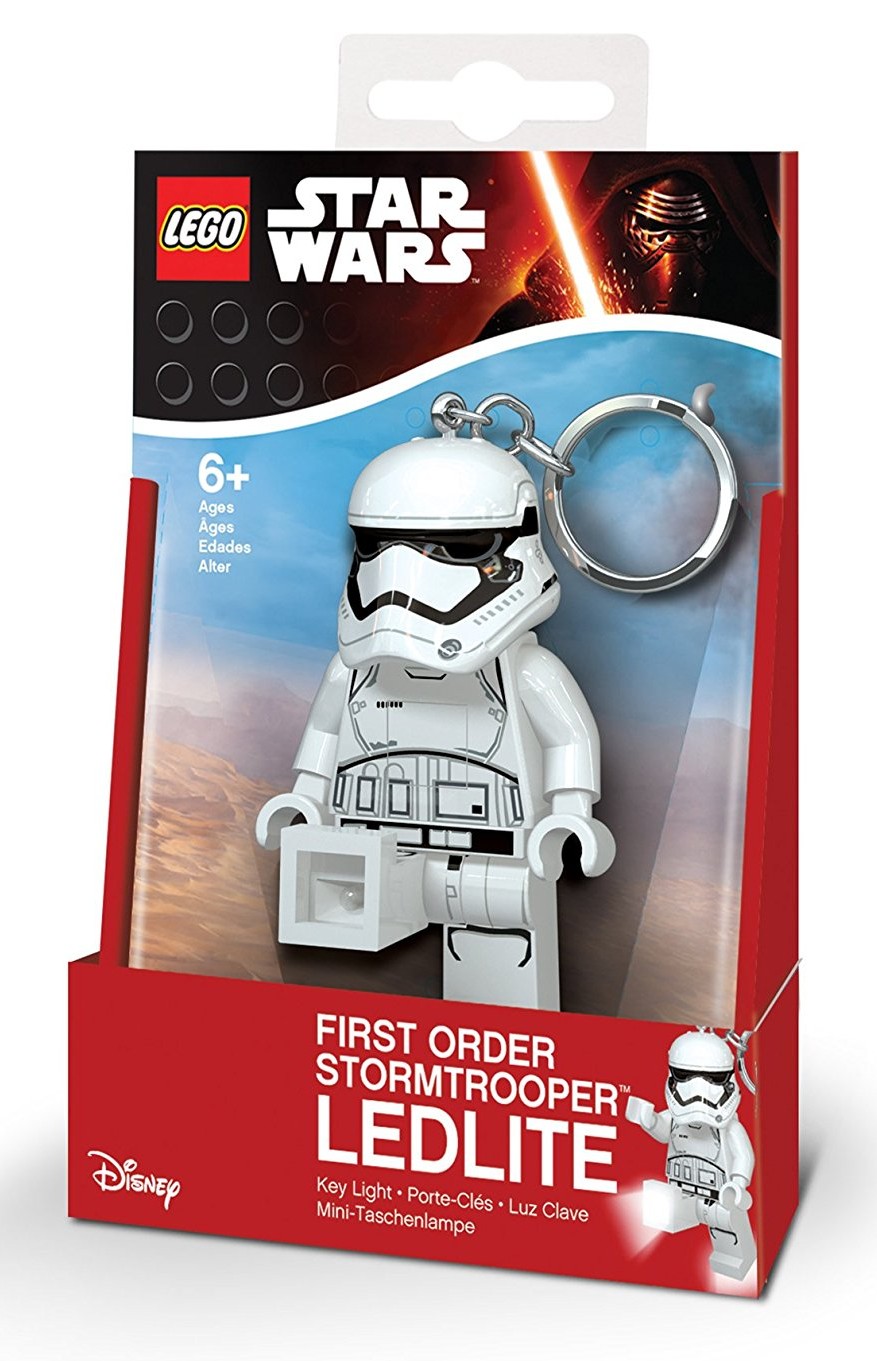 FA Lego Mini Figure First Order Stormtrooper LED Light Key Chain 1