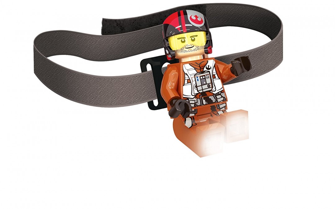 New Force Awakens Lego Poe Dameron head lamp available on Walmart.com