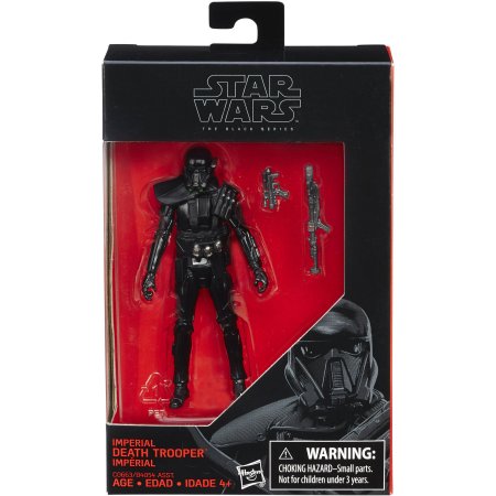 New Rogue One Imperial Deathtrooper 3.75" Black Series figure available on Walmart.com