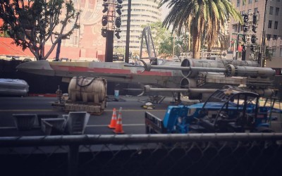 Look at what was on Hollywood Boulevard last night!