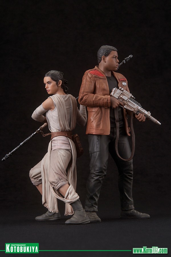 FA Rey and Finn ArtFX Figure Set 3