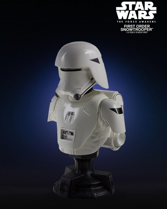 New exclusive Force Awakens First Order Snowtrooper Mini Bust available on Gentlegiantltd.com