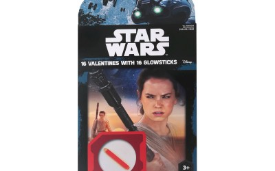 New Rogue One (Force Awakens) Themed Valentine Glow Stick Card Pack available on Target.com