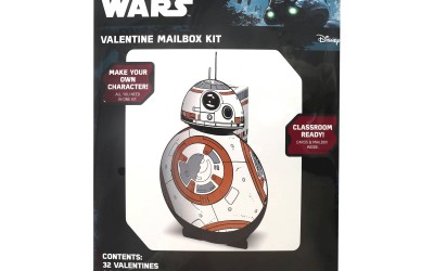 New Rogue One (Force Awakens) Themed BB-8 Valentine mailbox kit available on Target.com