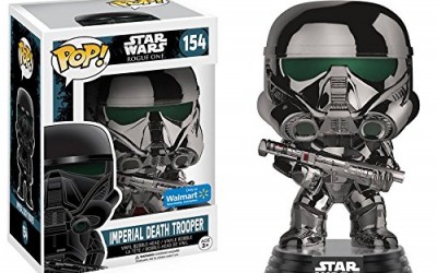 New Exclusive Rogue One Funko Pop! Chrome Imperial Deathtrooper Bobble Head toy available on Walmart.com