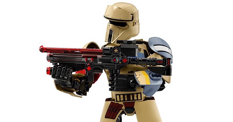 New Rogue One Lego Scarif Shoretrooper Buildable Figure available on Walmart.com