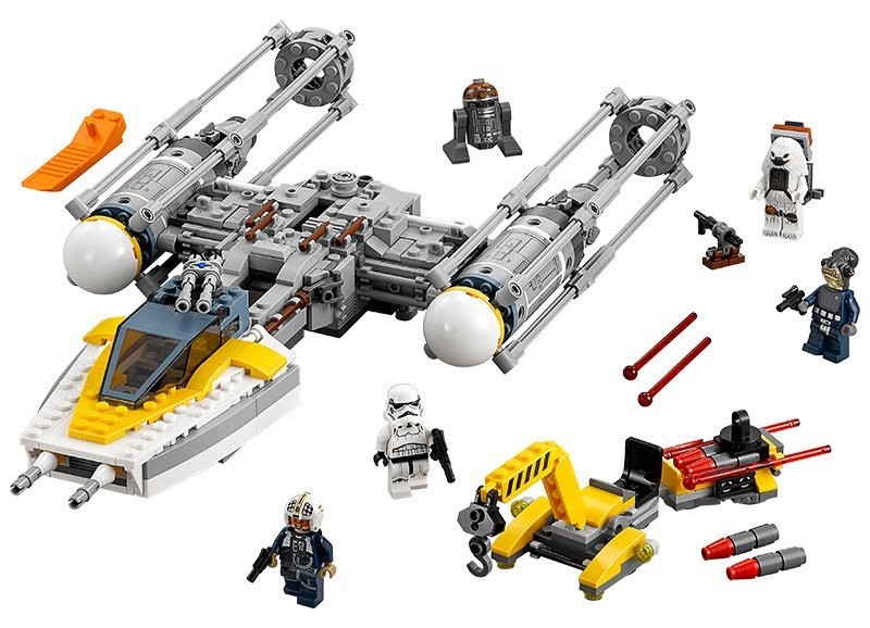 RO Y-Wing Starfighter Lego set 4