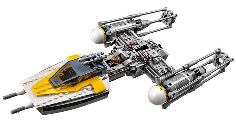 RO Y-Wing Starfighter Lego set 3