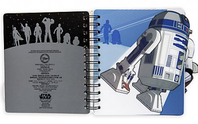 New Force Awakens flip Notebook available on DisneyStore.com