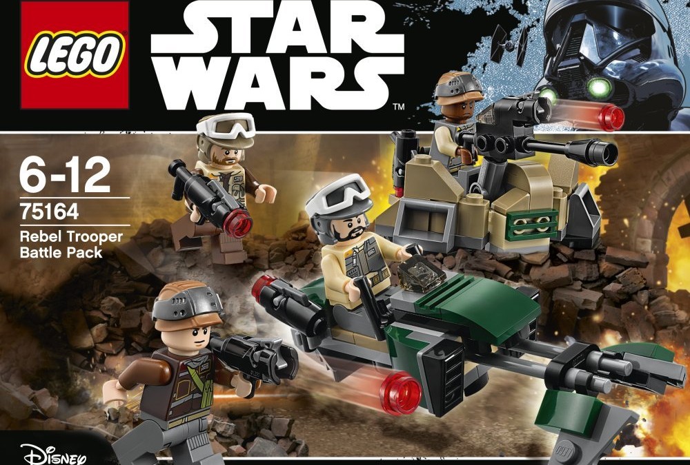 New Rogue One Lego Rebel Trooper Battle Pack Set available on Walmart.com