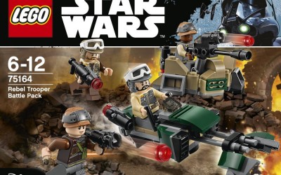 New Rogue One Lego Rebel Trooper Battle Pack Set available on Walmart.com