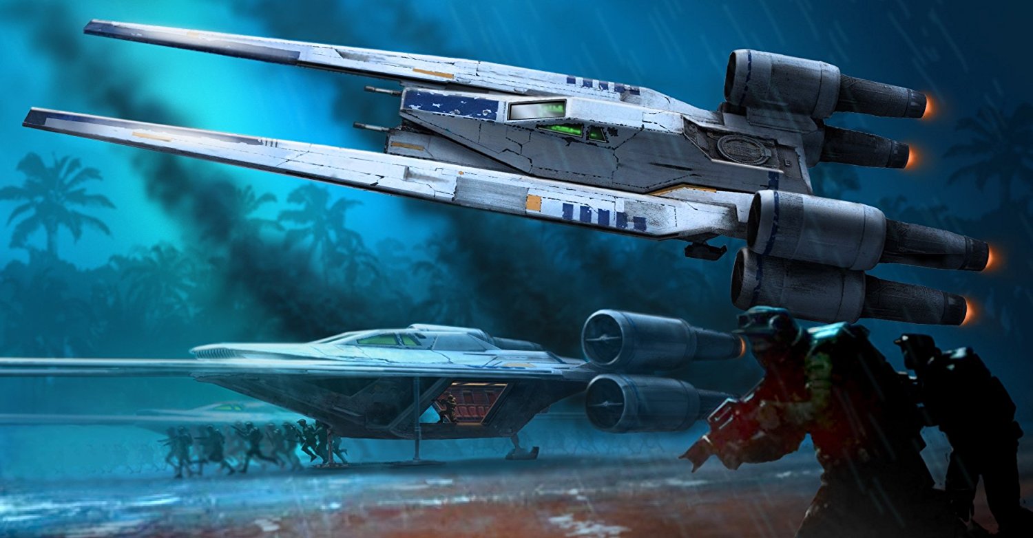 RO U-Wing Fighter Model Kit 2