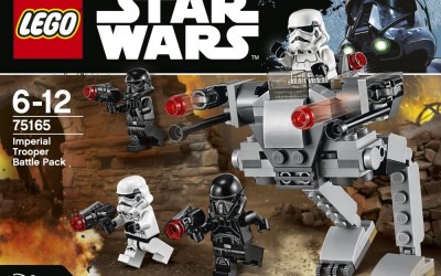 New Rogue One Lego Imperial Trooper Battle Pack Set available on Walmart.com