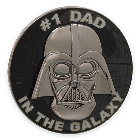 New Darth Vader Limited Edition #1 Dad pin available on DisneyStore.com
