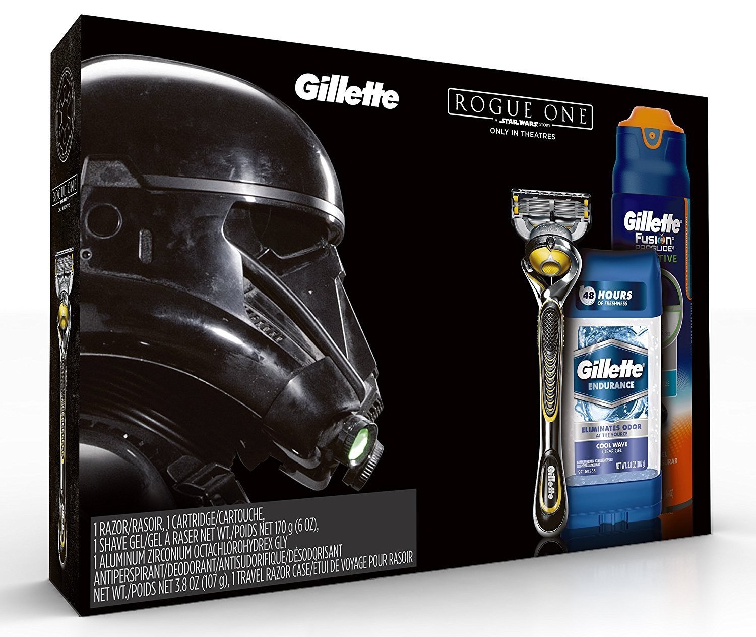 RO Deathtrooper Fusion ProShield Razor and Gillette Set 1