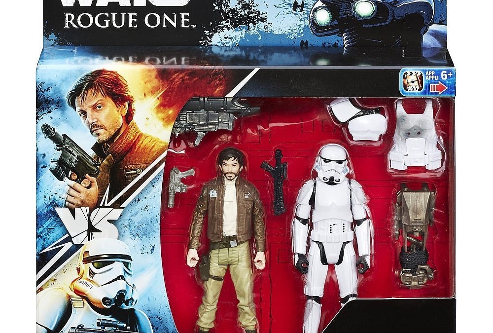 New Exclusive Rogue One Cassian vs. Stormtrooper figure 2-pack available on Walmart.com