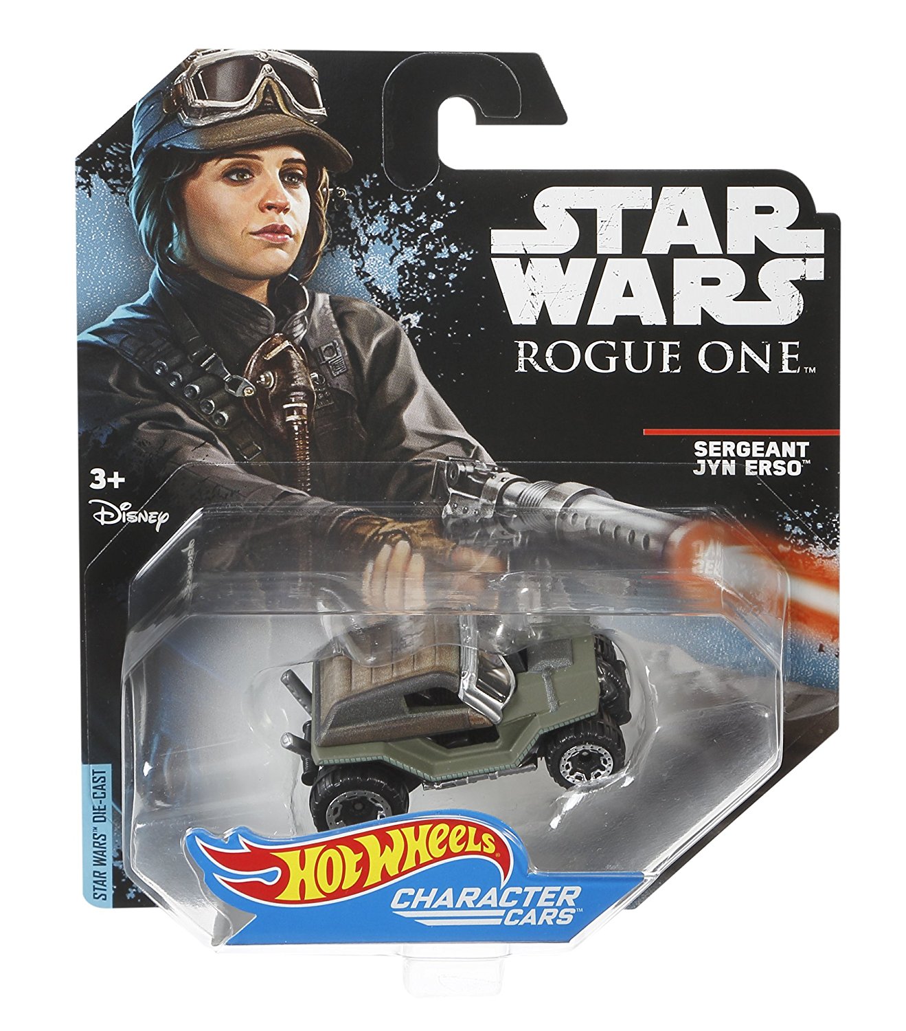 HW RO Jyn Erso Character Car 1