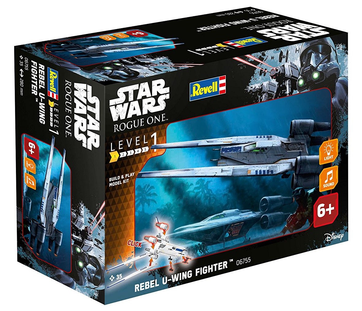RO U-Wing Fighter Model Kit 1