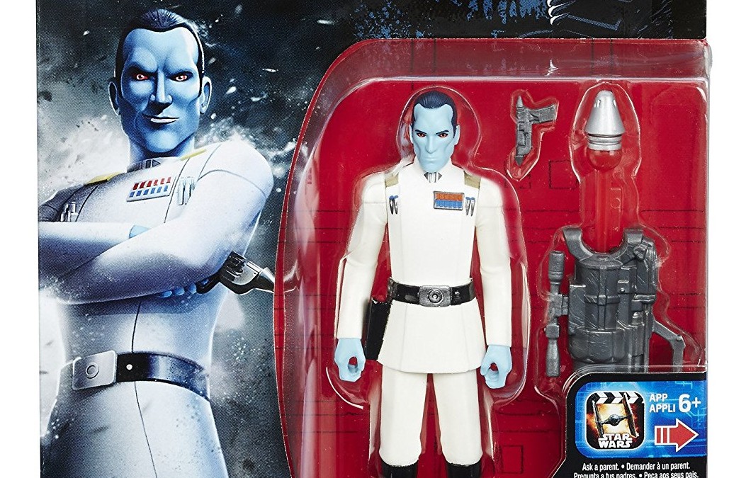 New 3.75" Figure of Grand Admiral Thrawn from Star Wars Rebels available on Walmart.com