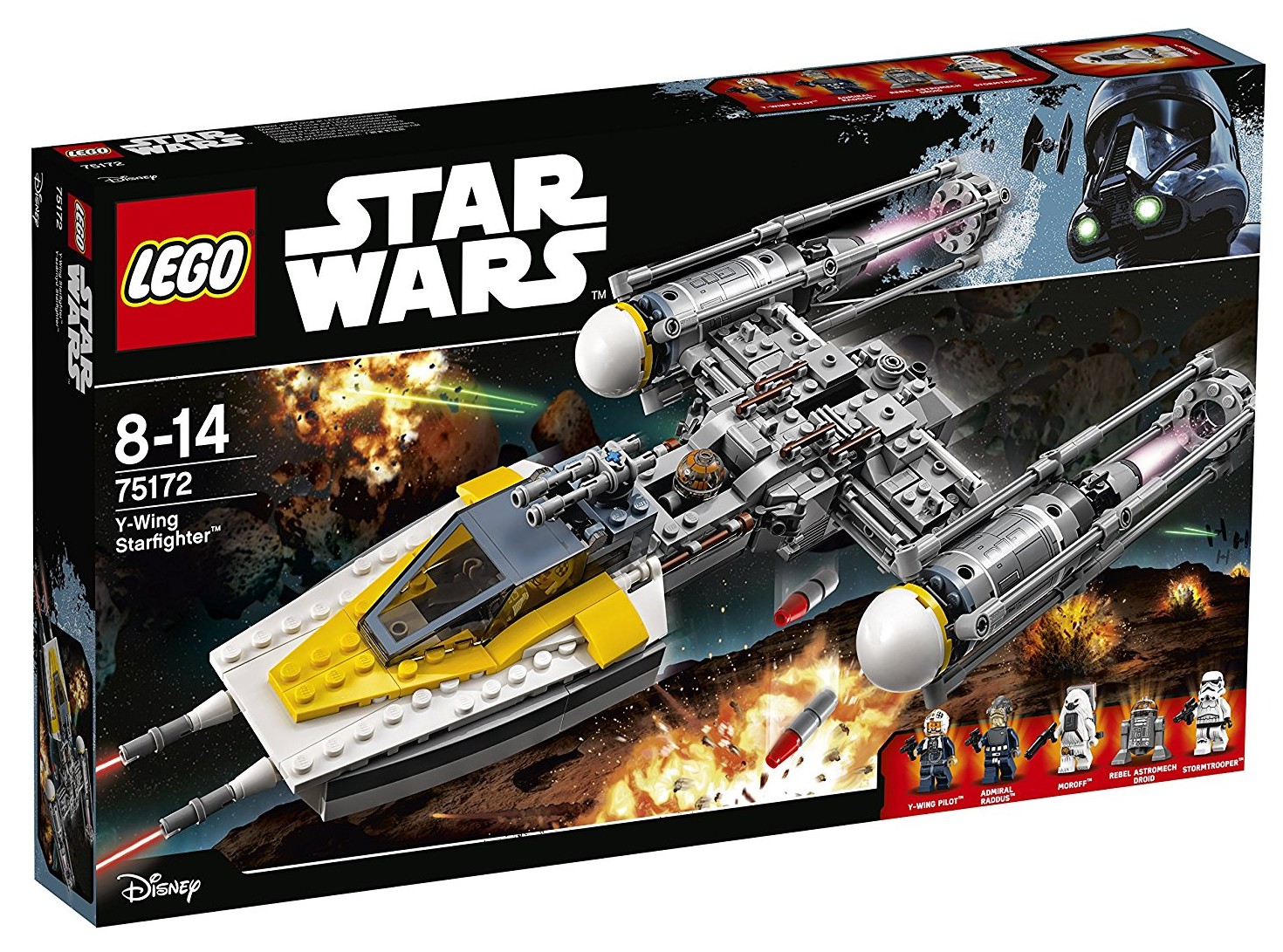 RO Y-Wing Starfighter Lego set 1