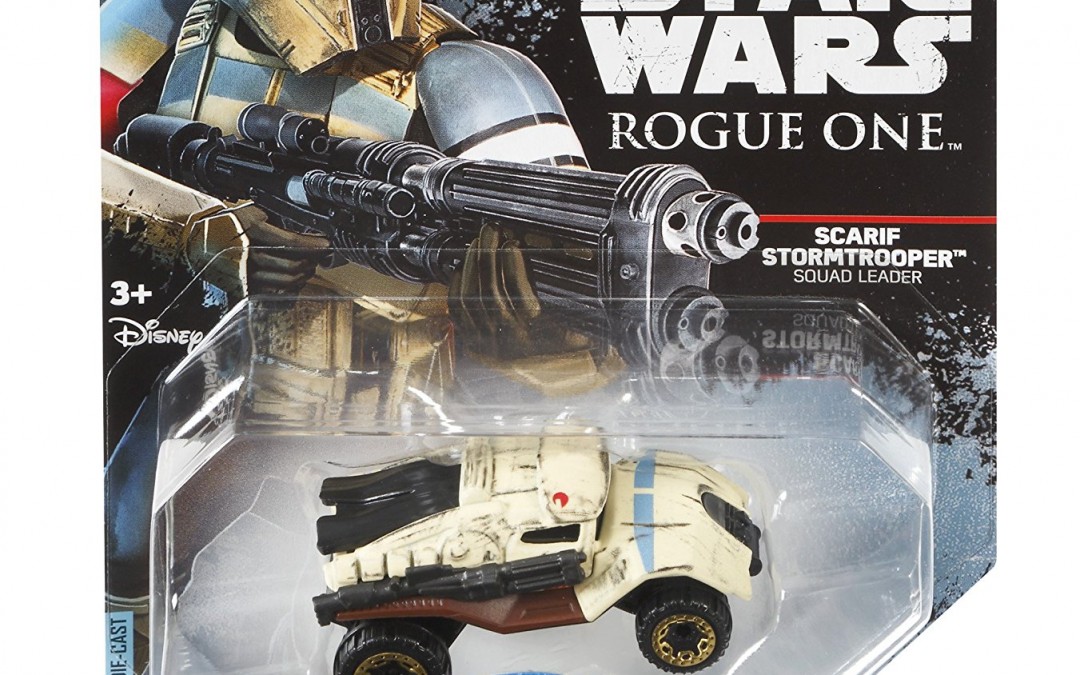New Rogue One Hot Wheels Imperial Shoretrooper Squad Leader Character Car available on Walmart.com