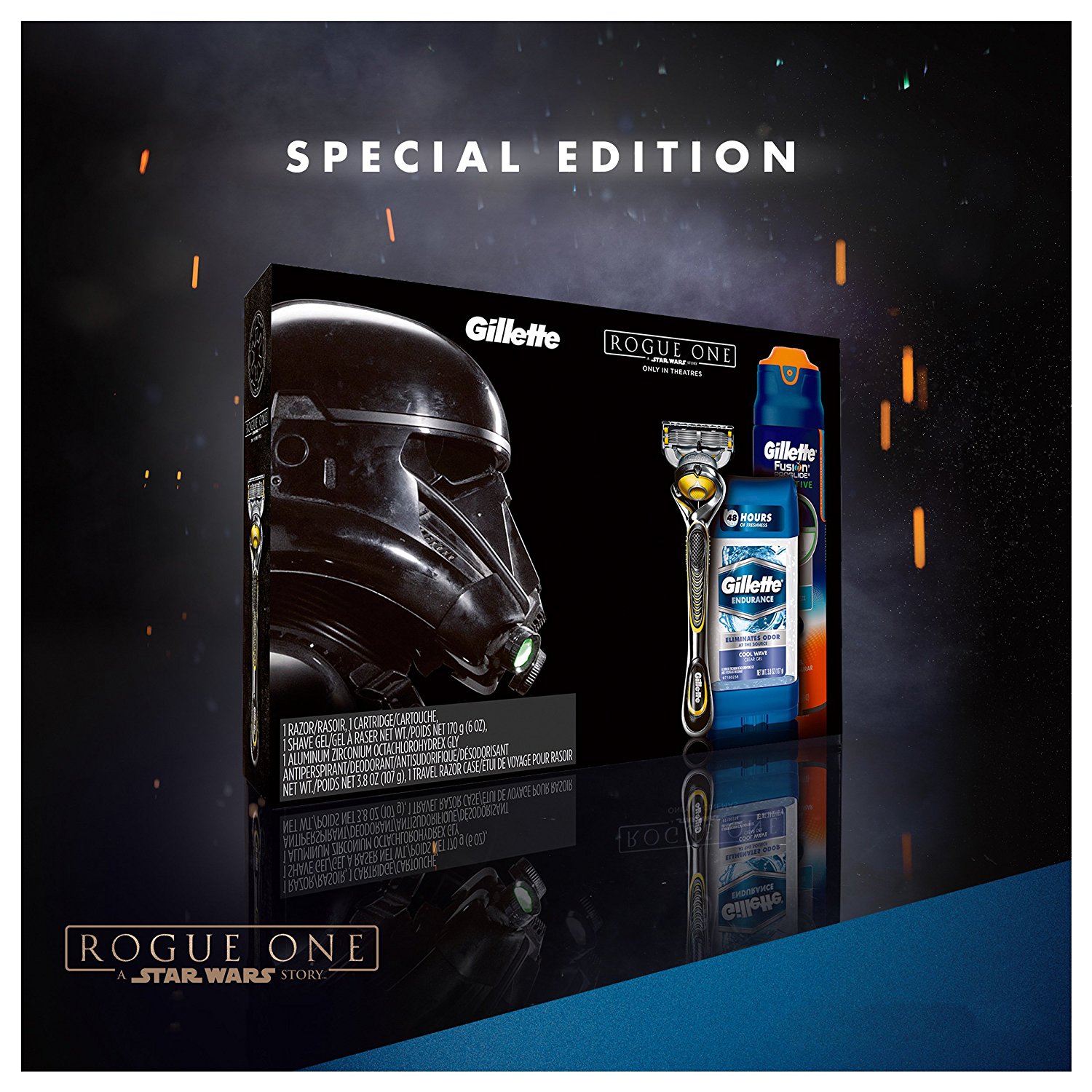 RO Deathtrooper Fusion ProShield Razor and Gillette Set 3