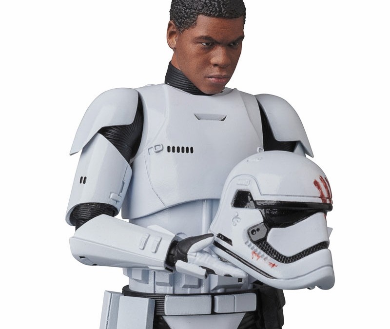 New Force Awakens Finn (FN-2187) in his Stormtrooper armor MAFEX figure coming soon