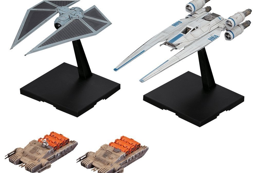 New Rogue One U-Wing and Tie Striker Model Starship set available on Walmart.com