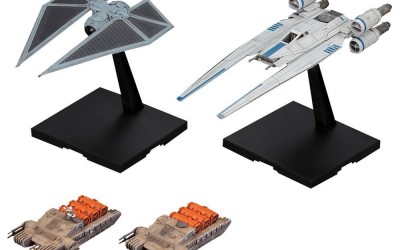New Rogue One U-Wing and Tie Striker Model Starship set available on Walmart.com