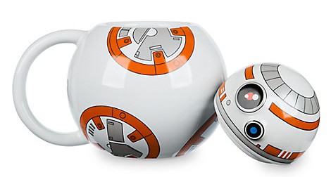 New Force Awakens BB-8 Mug with Lid available on DisneyStore.com