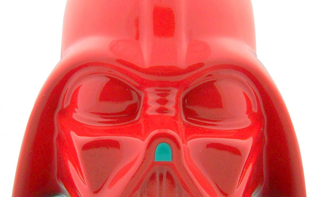 New Star Wars Themed Valentine's Day Darth Vader Red Candy Cookie Jar available on Amazon.com