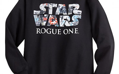 New Rogue One Men's Sweatshirt is now available on DisneyStore.com