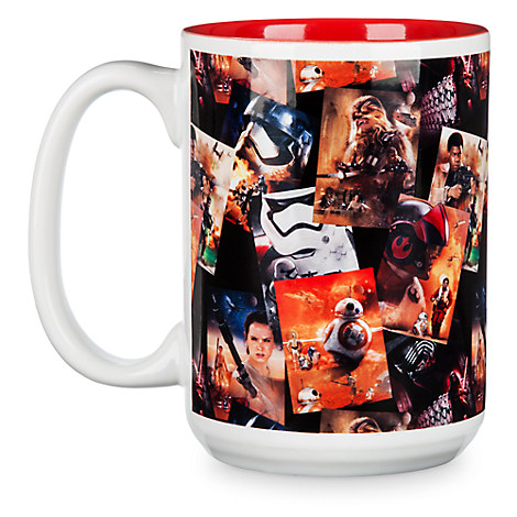New Force Awakens Collage Mug available on DisneyStore.com