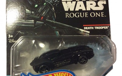 New Rogue One Deathtrooper Hot Wheels Character Car in stock on Walmart.com