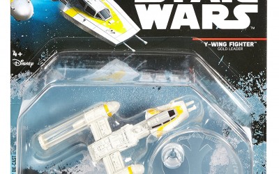 New Rogue One Hot Wheels Y-Wing Gold Leader Vehicle available on Walmart.com