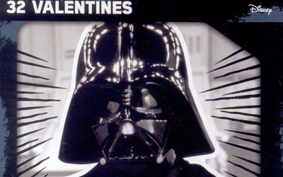 New Rogue One Valentine's Day 32 Count Kids Valentine's Day Exchange Card set available on Amazon.com