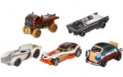 New Rogue One (Force Awakens) Hot Wheels Character Car 5-pack available on Target.com