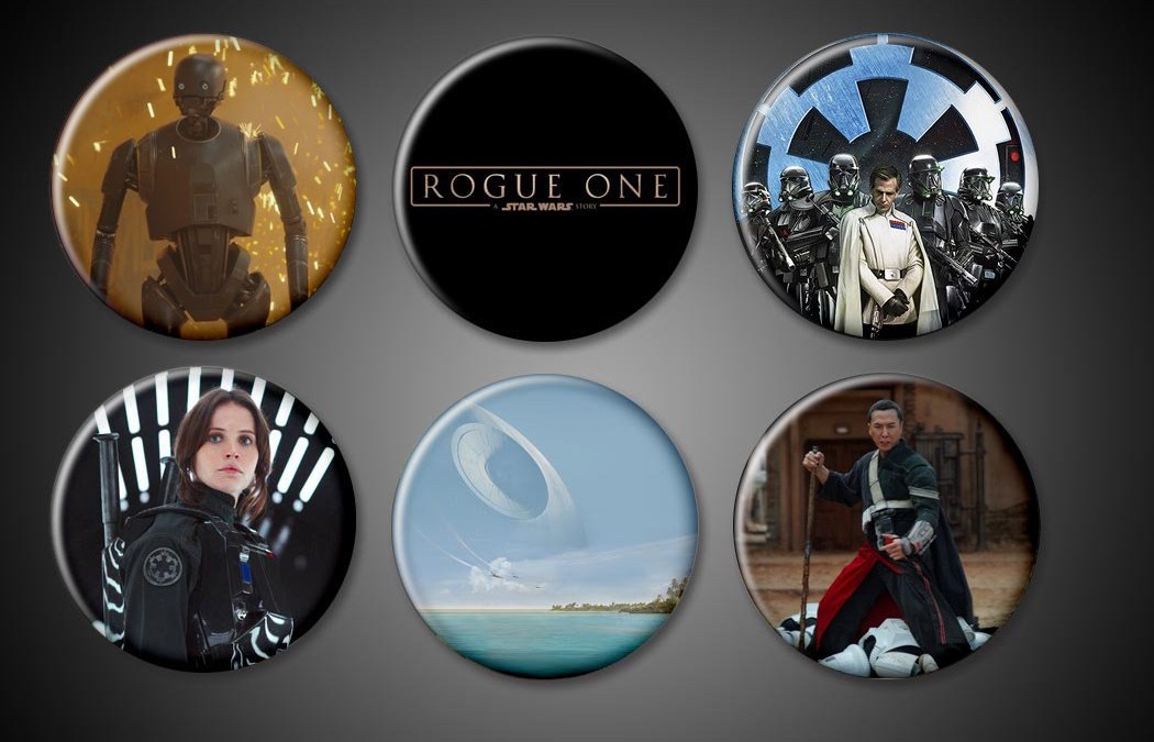 New Rogue One Fridge Magnet Circle Set available on Amazon.com