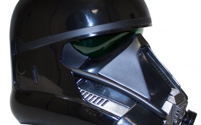 New Rogue One Deathtrooper prop replica helmet available on Amazon.com