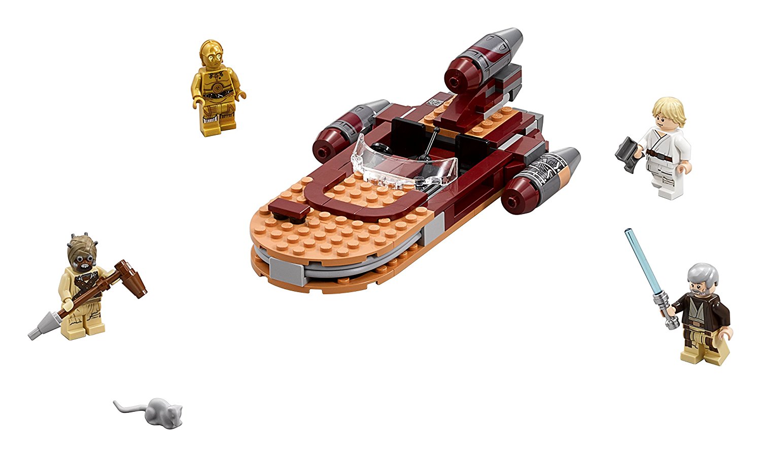 RO (ANH) Luke's Speeder Lego Set 3