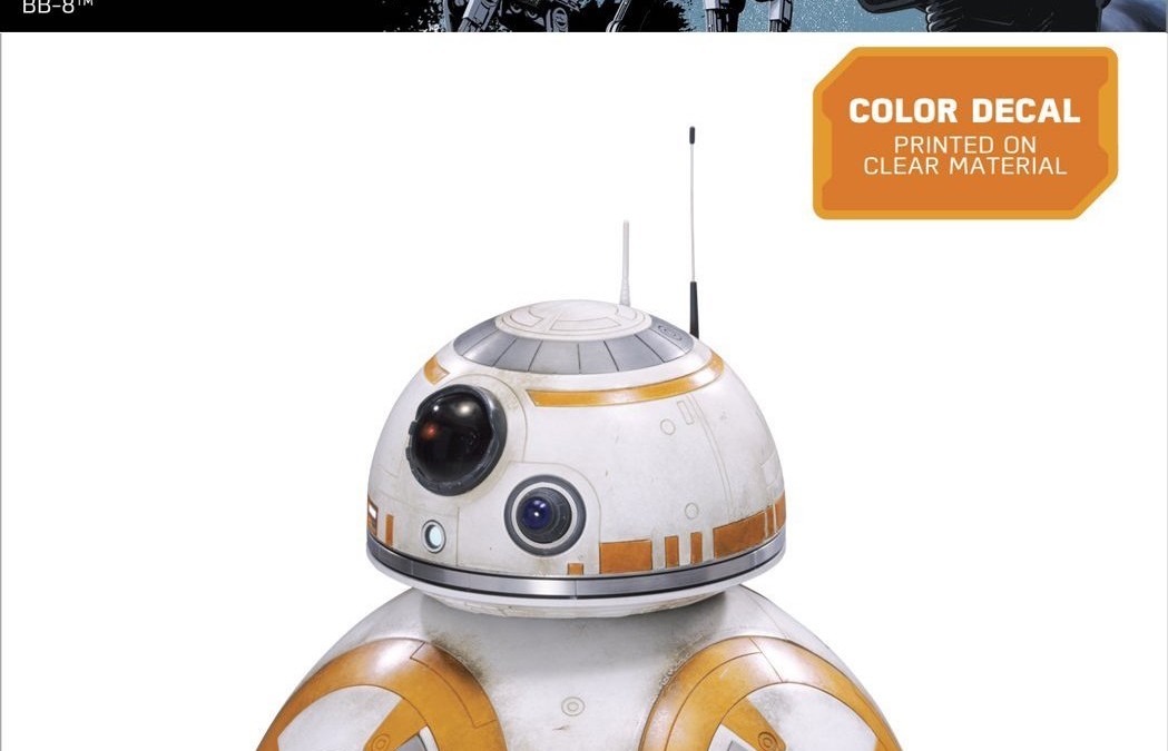 New Rogue One (Force Awakens) BB-8 Window Decal Figure available on Walmart.com