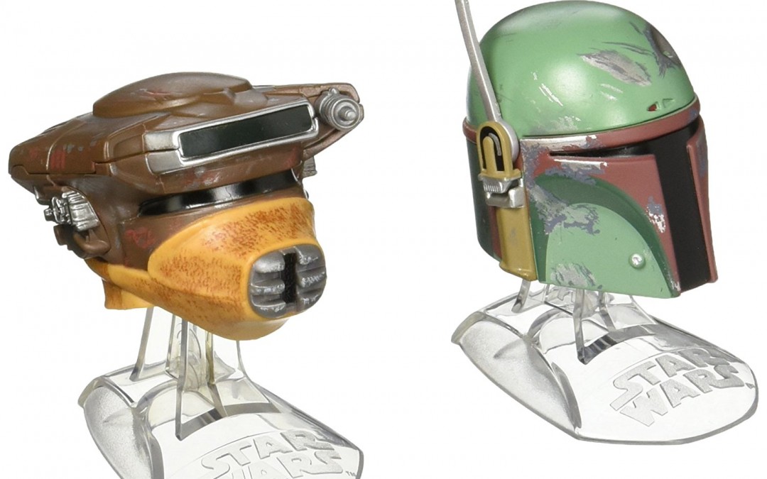 New Black Series Boba Fett & Princess Leia Helmets Titanium Series available on Walmart.com